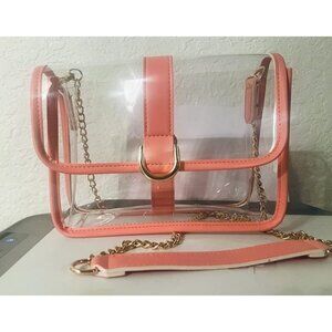 New Clear Purse - Clear Bag Stadium Approved Clear Crossbody Bag for Women